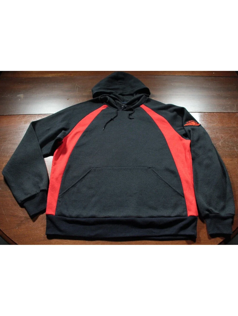 Vintage 80s Nike Air Jordan Hooded Sweatshirt Hoodie 1985 Wings Blue Tag Michael